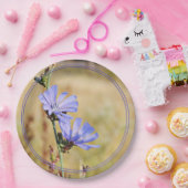 Wild Flowers in the Morning ペーパープレート (パーティー)