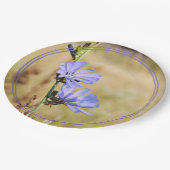 Wild Flowers in the Morning ペーパープレート (アングル)