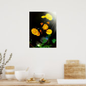 Wild flowers in the sunshine ポスター (キッチン)