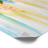 Wild Flowers Print, Fine Art Poster Paper (Matte) ポスター (角)