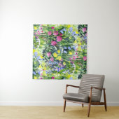 Wild flowers watercolor タペストリー (インサイチュ(横))