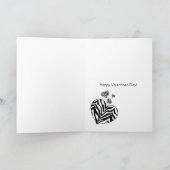 Wild For Youハートグリーティングカード シーズンカード (内部)