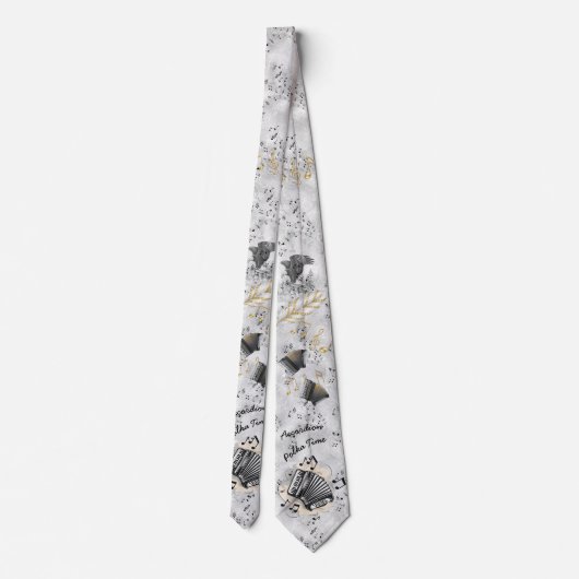 Wild, Fun Accordion Necktie ネクタイ (裏面)