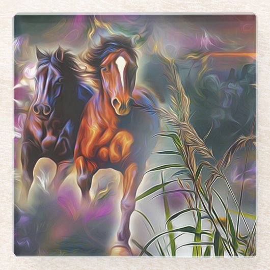 Wild gallop ガラスコースター (正面)