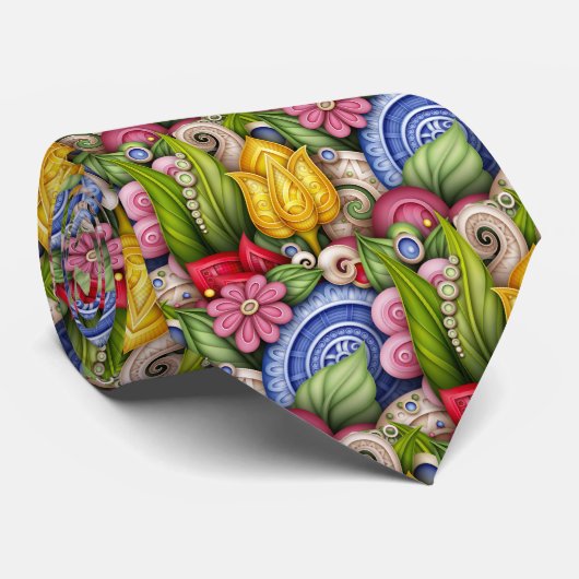 Wild Garden ネクタイ (ロール)