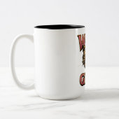 Wild Girls Leopard Graphic Mug ツートーンマグカップ (左)
