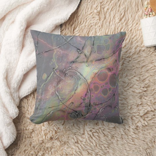 Wild Glass leaves art クッション (ブランケット)