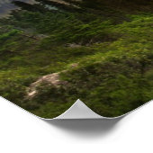 Wild goose island in Glacier national park ポスター (角)