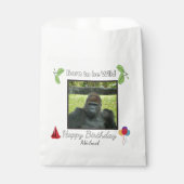 Wild Gorilla Birthday Party Theme フェイバーバッグ (正面)