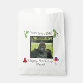 Wild Gorilla Birthday Party Theme フェイバーバッグ
