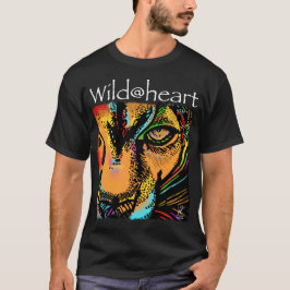 Wild@heartライオンの虹の動物 Tシャツ