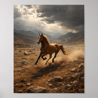 Wild Horse in Motion ポスター