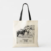Wild Horse Picasso western Cowgirl Boho Tote Bag トートバッグ (裏面)