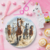 Wild Horse Stampede ペーパープレート (パーティー)