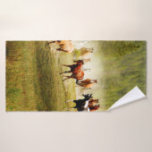 Wild Horses バスタオル (バスタオル)