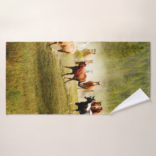 Wild Horses バスタオル (バスタオル)