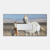 Wild Horses at Home in the Sandwash Basin デスクマット (キーボード&マウス)