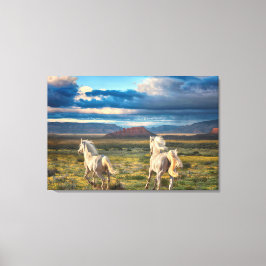 WILD HORSES "Live 走 to" Canvas Print キャンバスプリント