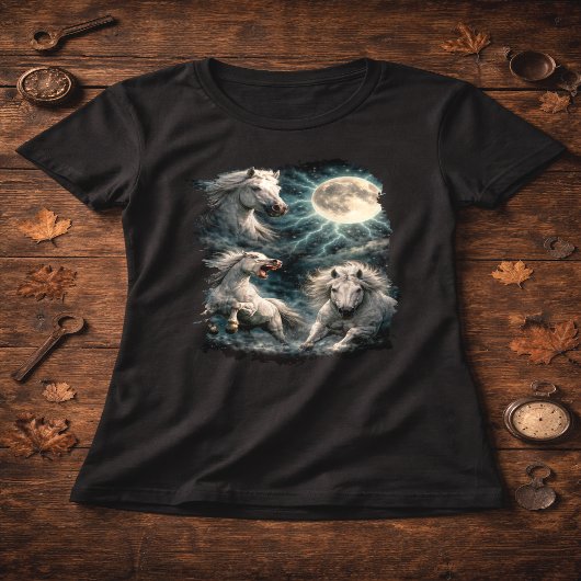 Wild Horses Moon T-Shirt Tシャツ