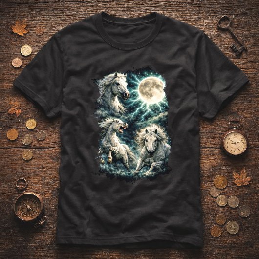 Wild Horses Moon T-Shirt Tシャツ