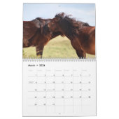 Wild Horses of Sable Island カレンダー (3月 2026)
