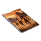 Wild Horses out West - Journal or Notebook ノートブック (右側)