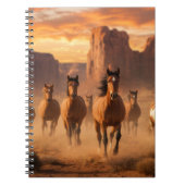 Wild Horses out West - Journal or Notebook ノートブック (正面)