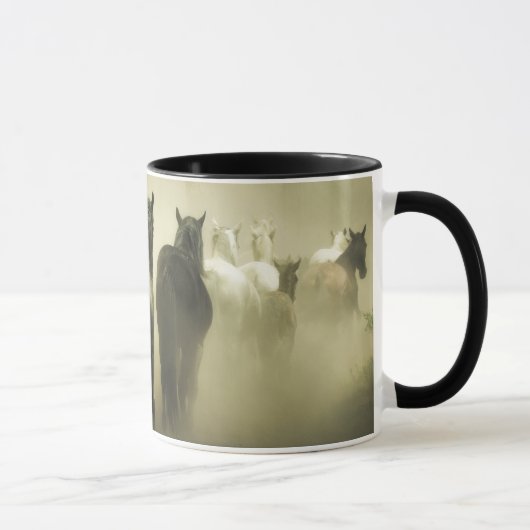 Wild Horses Running マグカップ (右)