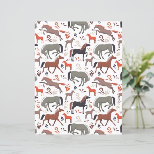 Wild Horses Scrapbook Paper (スタンド正面)