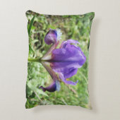 Wild Iris Accent Pillow アクセントクッション (裏面(縦))