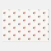 Wild Jungle Birthday Party Pattern ラッピングペーパーシート (正面3)