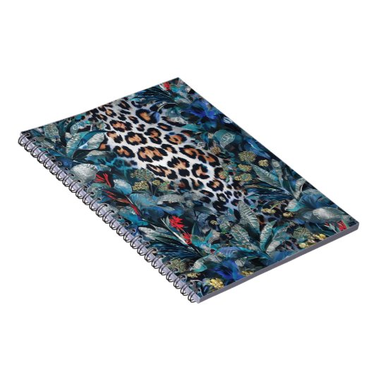 Wild Jungle Leopar ノートブック (右側)