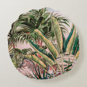 Wild jungle paradise ラウンドクッション (裏面)