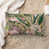 Wild jungle paradise ランバークッション (ブランケット)