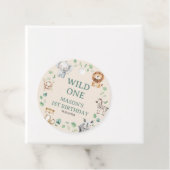 Wild Jungle Safari Animals Birthday フェイバータグ (インサイチュ)
