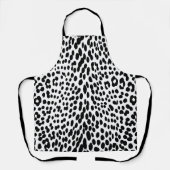 Wild Leopard Energy – Bold Animal Print Fashion エプロン (正面)