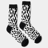 Wild Leopard Energy – Bold Animal Print Fashion ソックス (右)