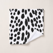 Wild Leopard Energy – Bold Animal Print Fashion バスタオルセット (ウォッシュタオル)