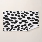 Wild Leopard Energy – Bold Animal Print Fashion バスタオルセット (ハンドタオル)