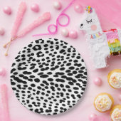 Wild Leopard Energy – Bold Animal Print Fashion ペーパープレート (パーティー)
