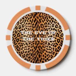 Wild Leopard Energy – Bold Animal Print Fashion ポーカーチップ