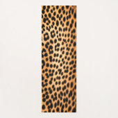 Wild Leopard Energy – Bold Animal Print Fashion ヨガマット (正面)