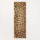 Wild Leopard Energy – Bold Animal Print Fashion ヨガマット (裏面)