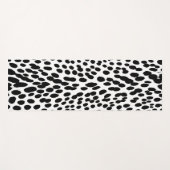 Wild Leopard Energy – Bold Animal Print Fashion ヨガマット (正面(横))