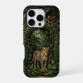 Wild Leopard Jungle Arch | iPhone 16 Pro Case iPhoneケース (裏面)