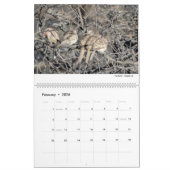 Wild Life 2026 Calendar カレンダー (2月 2026)
