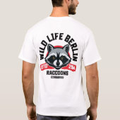 Wild Life Berlin – Waschbäre Abenteuer in der City Tシャツ (裏面)
