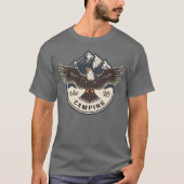 WILD LIFE CAMPING ギフト Tシャツ (正面)