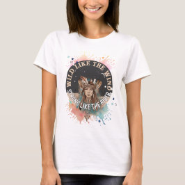 Wild Like the Wind, Strong Like the River | オリジナルデ Tシャツ