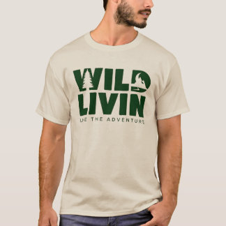 Wild Livin Tシャツ – 冒険に生きる